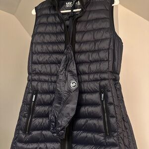 Michael Kors Black Puffer Vest